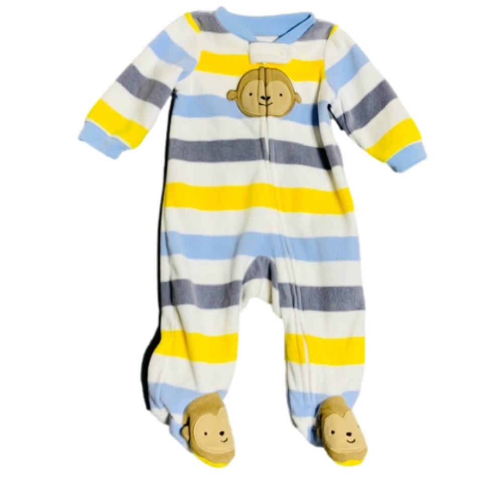 Carter’s newborn onesie fleece pjs